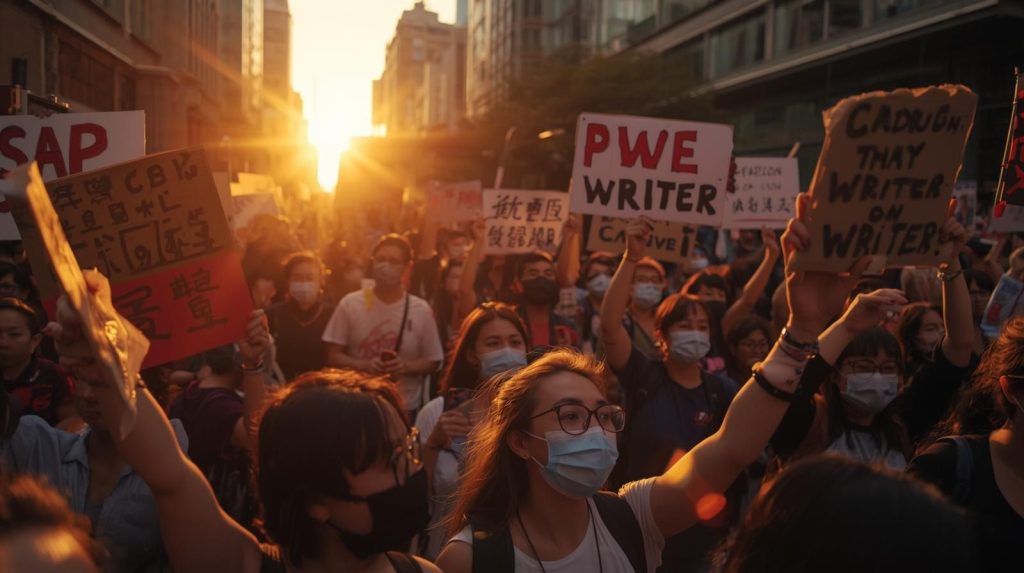 Writers Unite in Public Show of Support for Creative Rights