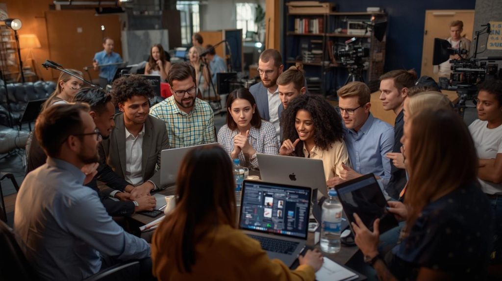 Production Assistants Advocate for Fair Work Policies